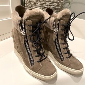 Giuseppe Zanotti wedge sneakers Euro size 41